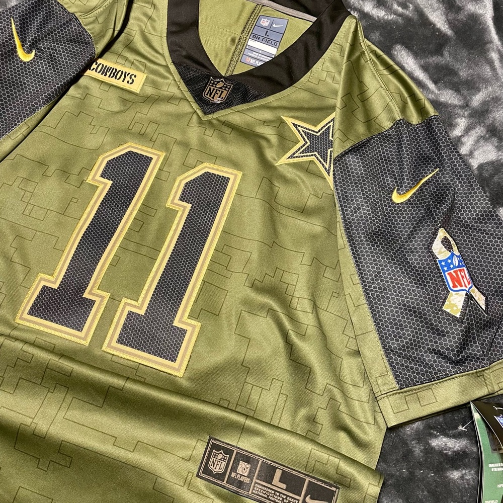 Dallas Cowboys Micah Parsons Salute to Service 2021 Jersey